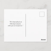 反射過去 ポストカード (裏面)