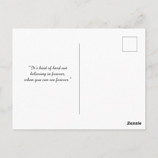 反射過去 ポストカード (裏面)