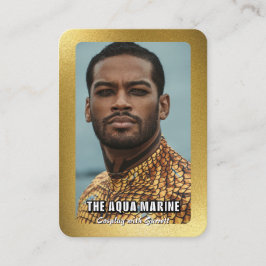 反射金ゴールドコスプレCoscard 名刺