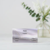 反射金属効果 名刺 (スタンド正面)