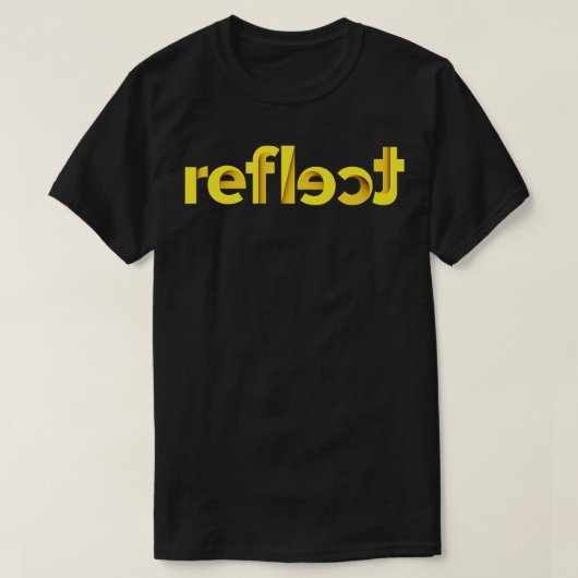反射1 Tシャツ (デザイン正面)