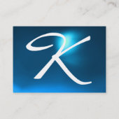 反射2サファイアモノグラムホワイトブルー 名刺 (裏面)