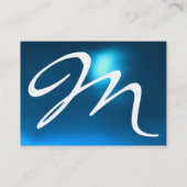 反射2 SAPPHIREモノグラムホワイトブルー 名刺 (裏面)