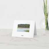 反射5ノートカード カード (裏面)