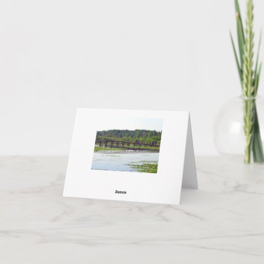 反射5ノートカード カード (裏面)