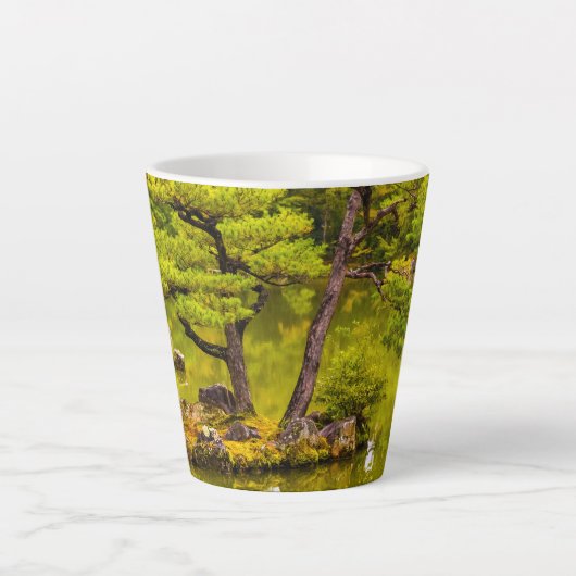 反射 カフェラテマグ (正面)