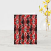 反射…... カード (黄色い花)