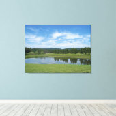 反射 キャンバスプリント (インサイチュ (ウッドフロア))