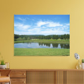 反射 キャンバスプリント (インサイチュ (リビング))