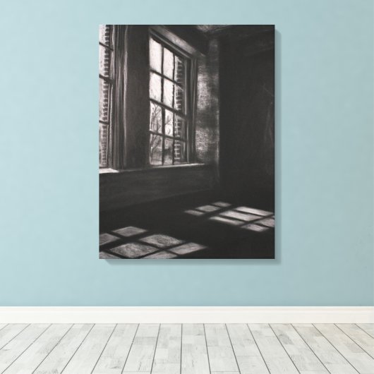 反射 キャンバスプリント (インサイチュ (ウッドフロア))