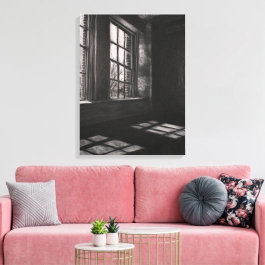 反射 キャンバスプリント (インサイチュ (リビング))