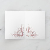 「反射」グリーティングカード カード (内部)