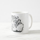 反射 コーヒーマグカップ (正面右)