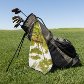 反射 ゴルフタオル (グリーン)