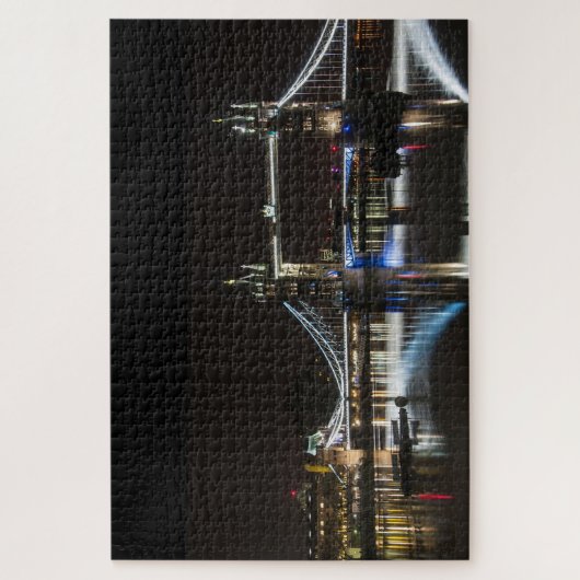 反射 ジグソーパズル (縦)