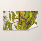 反射 バスタオルセット (ハンドタオル)