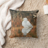 反射 – ピジョンデコレーター枕 クッション (ブランケット)