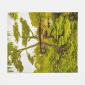 反射 フリースブランケット (正面(横))