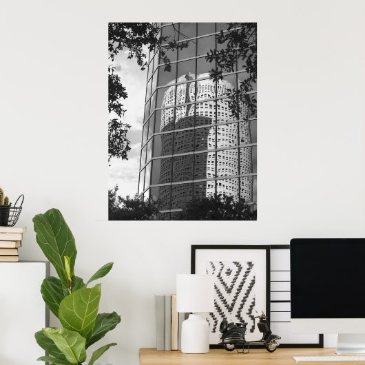 反射 ポスター (ホームオフィス)