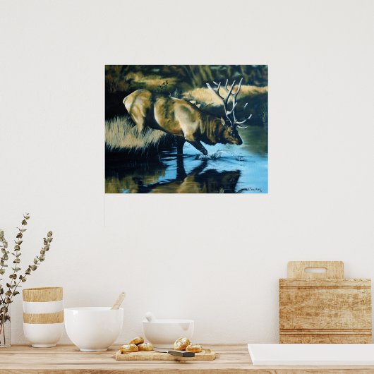 反射 ポスター (キッチン)