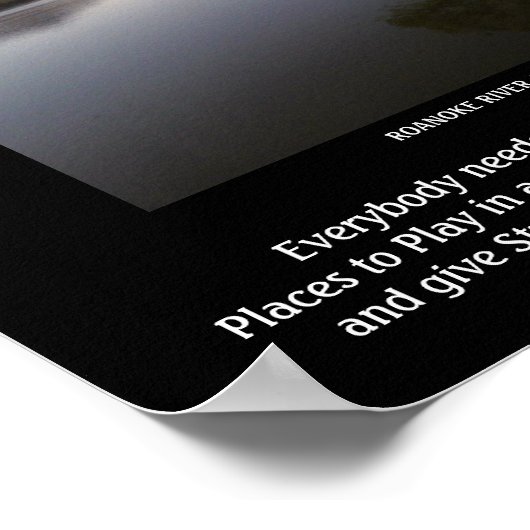 反射 ポスター (角)