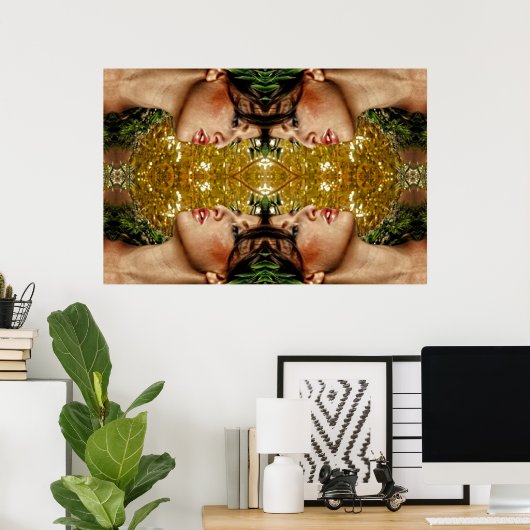 反射 ポスター (ホームオフィス)