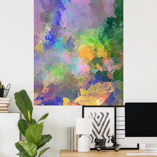 反射 ポスター (ホームオフィス)