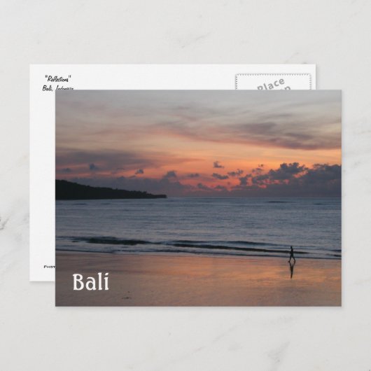 反射 ポストカード (正面/裏面)