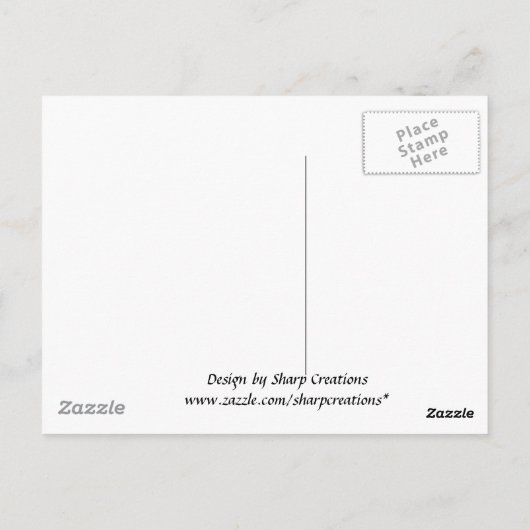 反射 ポストカード (裏面)