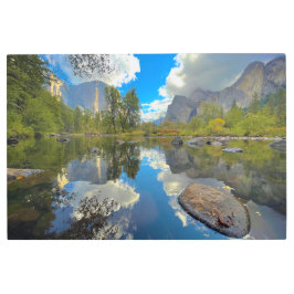 反射 メタルプリント