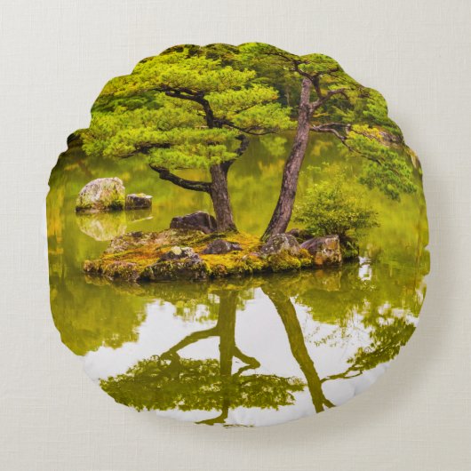 反射 ラウンドクッション (正面)