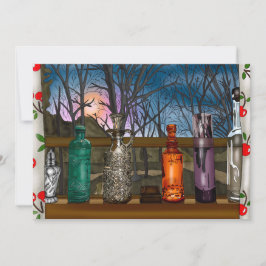 反射 |窓敷居カラフル内のガラスの花瓶