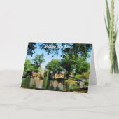 反射 – 誕生日カード カード (正面)