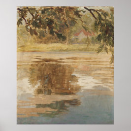 反射， Ville d'Avray, 1920 ポスター