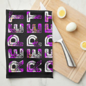 反復 キッチンタオル (四つ折り)