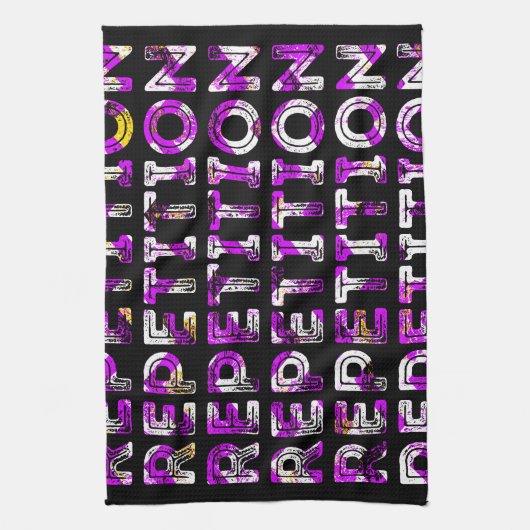 反復 キッチンタオル (縦)