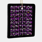 反復 セラミックオーナメント (右)
