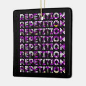 反復 セラミックオーナメント (左)