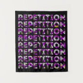 反復 タペストリー (正面)
