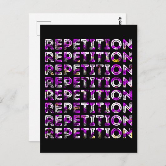 反復 ポストカード (正面/裏面)