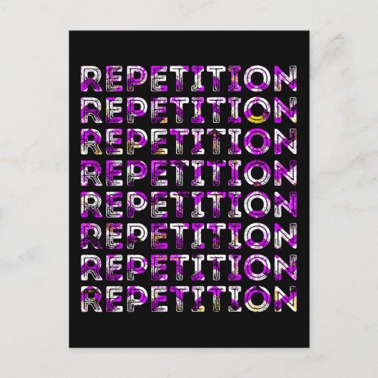 反復 ポストカード (正面)