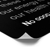 反応と応答 – Empower Graphics Poster ポスター (角)