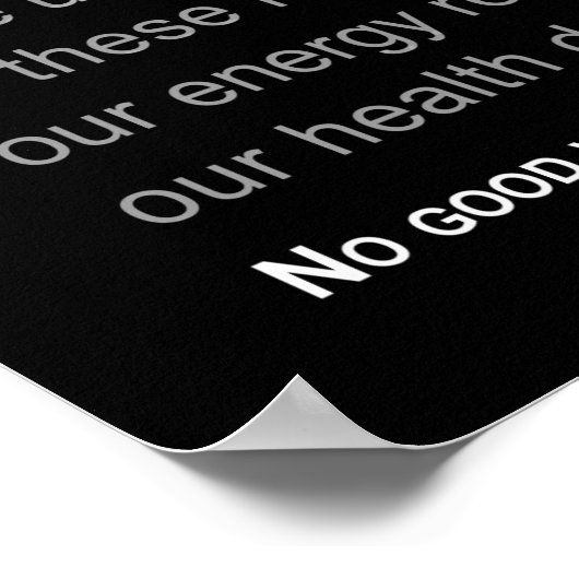 反応と応答 – Empower Graphics Poster ポスター (角)