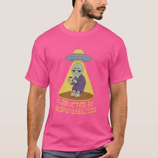 反応によって拉致される Tシャツ (正面)