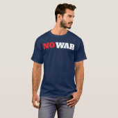 反戦政治 Tシャツ (正面フル)
