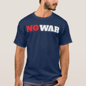 反戦政治 Tシャツ (正面)