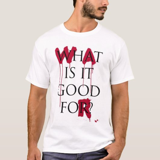 反戦 Tシャツ (正面)