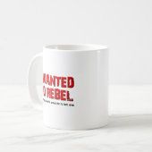 反抗したくなる面白いマグカップ コーヒーマグカップ (正面左)