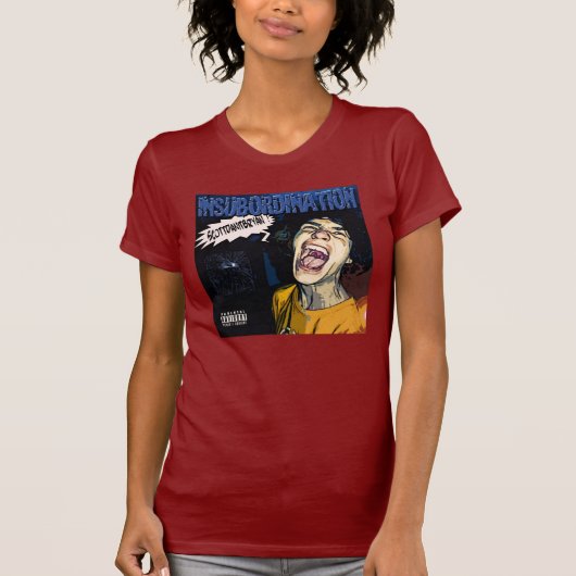 反抗のアルバムカバーT Tシャツ (正面)