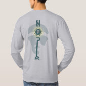 反抗の希望 | メンズ ロングスリーブ Tシャツ (裏面)